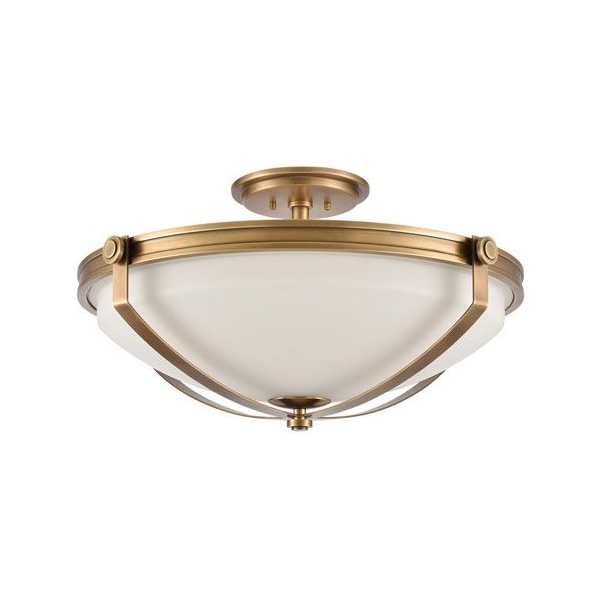 Connelly 23'' Wide 4-Light Semi Flush Mount - Natural